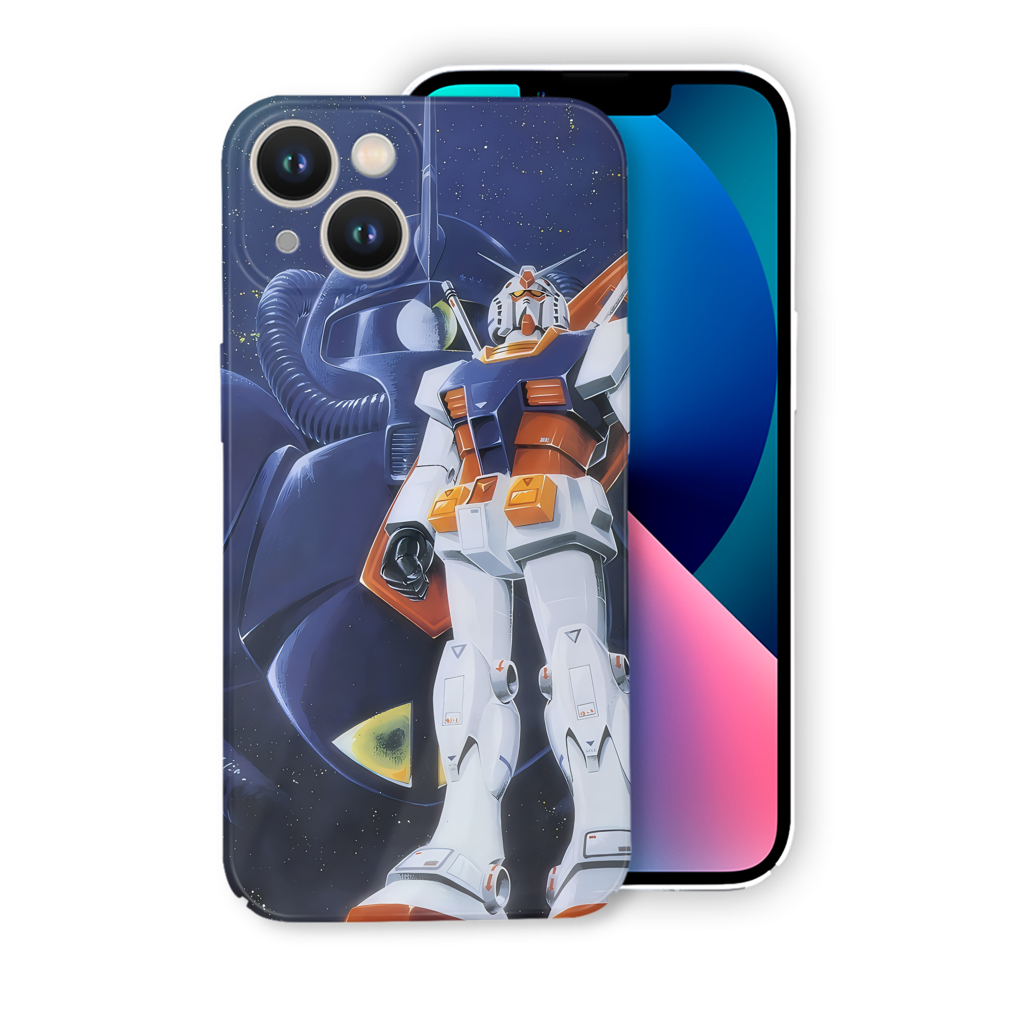 （画像用） 機動戦士ガンダム Mobile Suit Gundam 【iPhone 14シリーズ対応】ハードケース